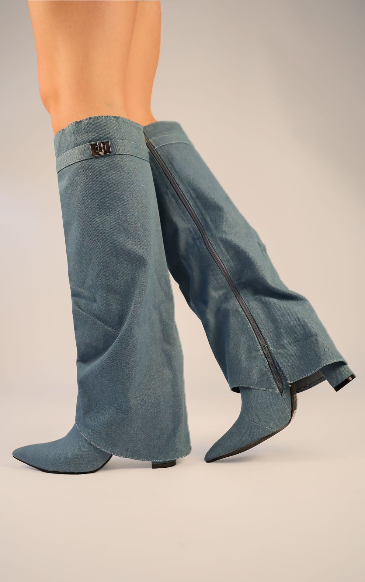 Kozaki Roksana · denim
