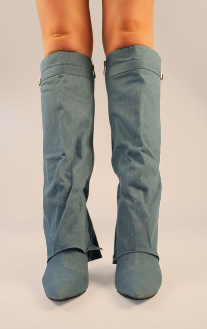 Kozaki Roksana · denim