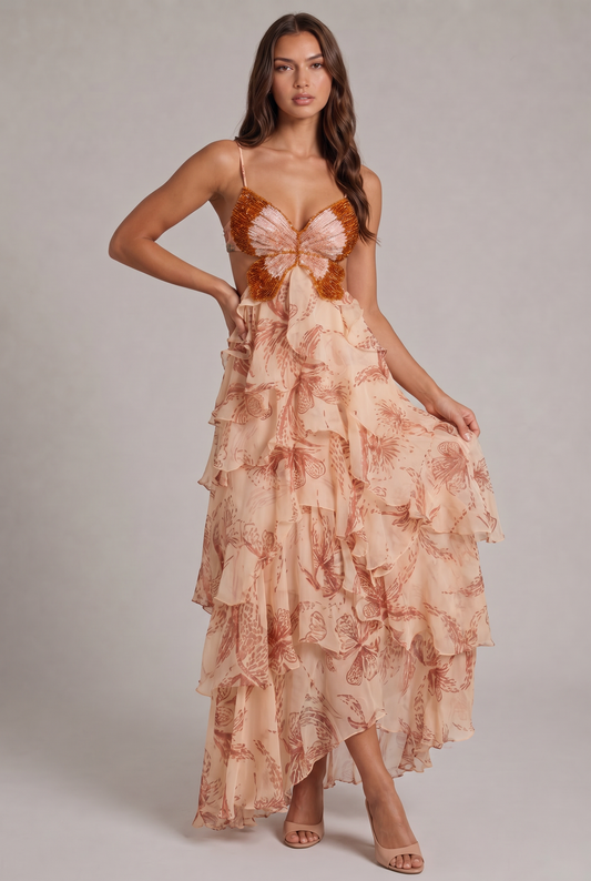 Sukienka Maxi Marielle Butterfly