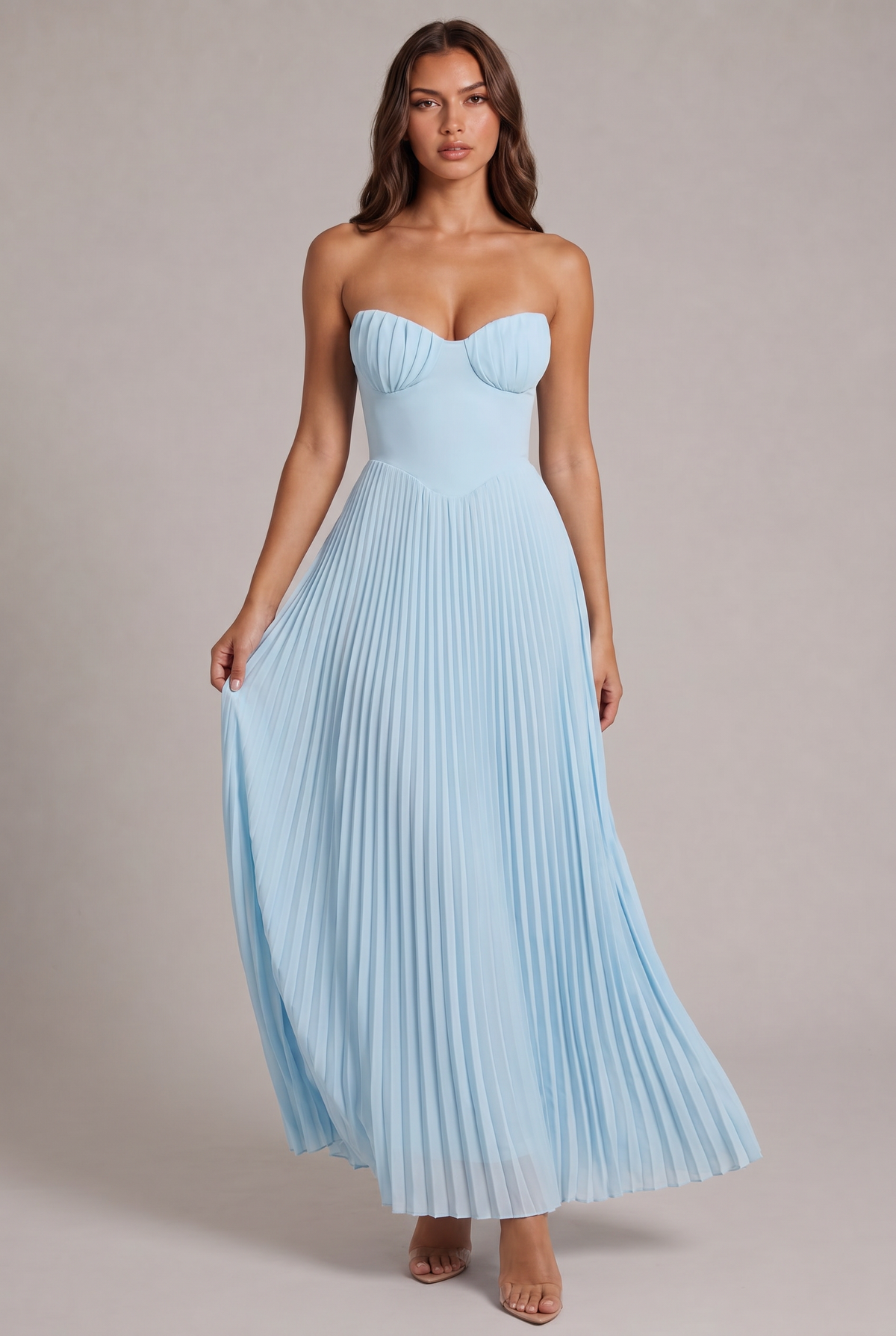 Isadora Elegancka Sukienka Maxi
