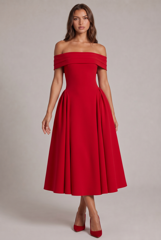 Sukienka Adelina Soft Midi