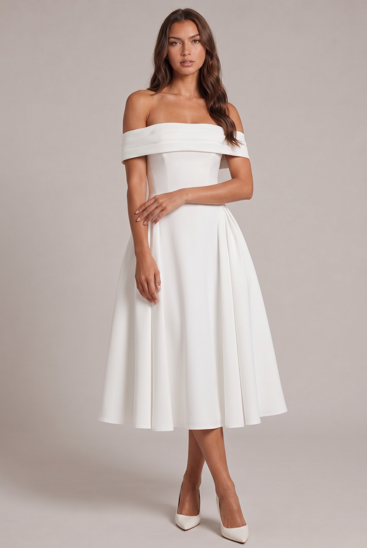 Sukienka Adelina Soft Midi
