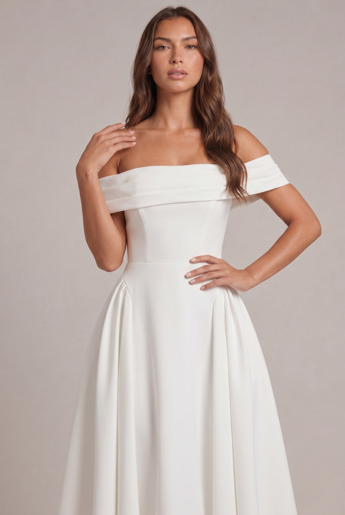 Sukienka Adelina Soft Midi