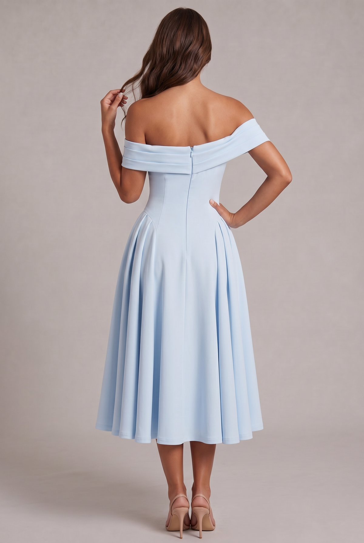 Sukienka Adelina Soft Midi