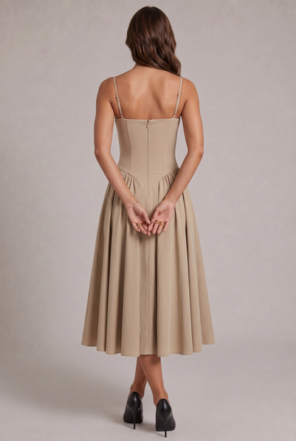 Amaya Elegancka Sukienka Midi