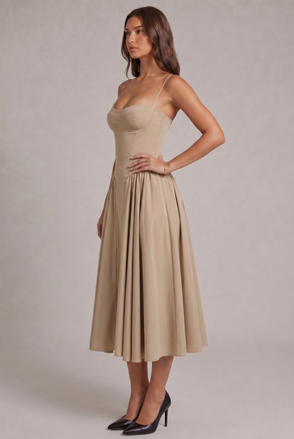 Amaya Elegancka Sukienka Midi