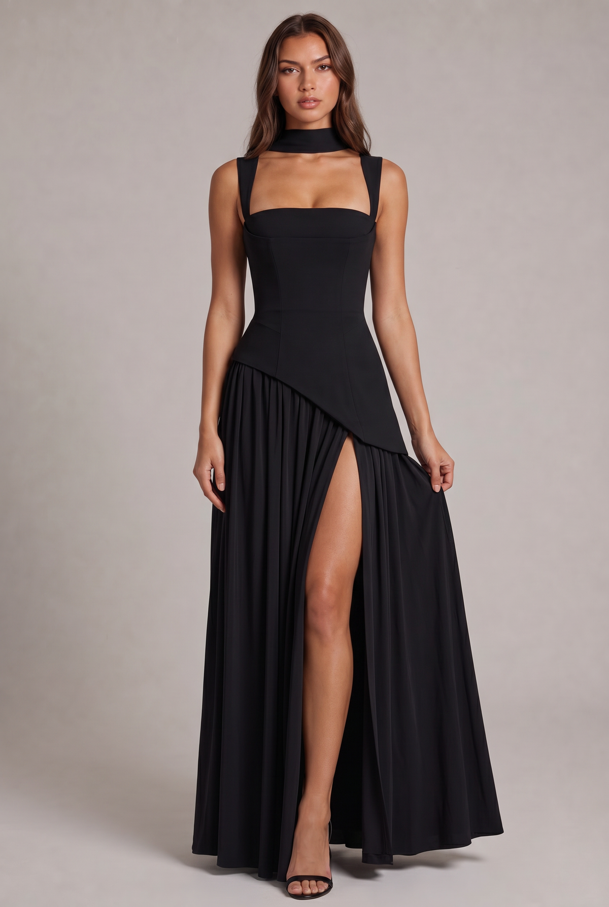 Lila Garden Sukienka Maxi