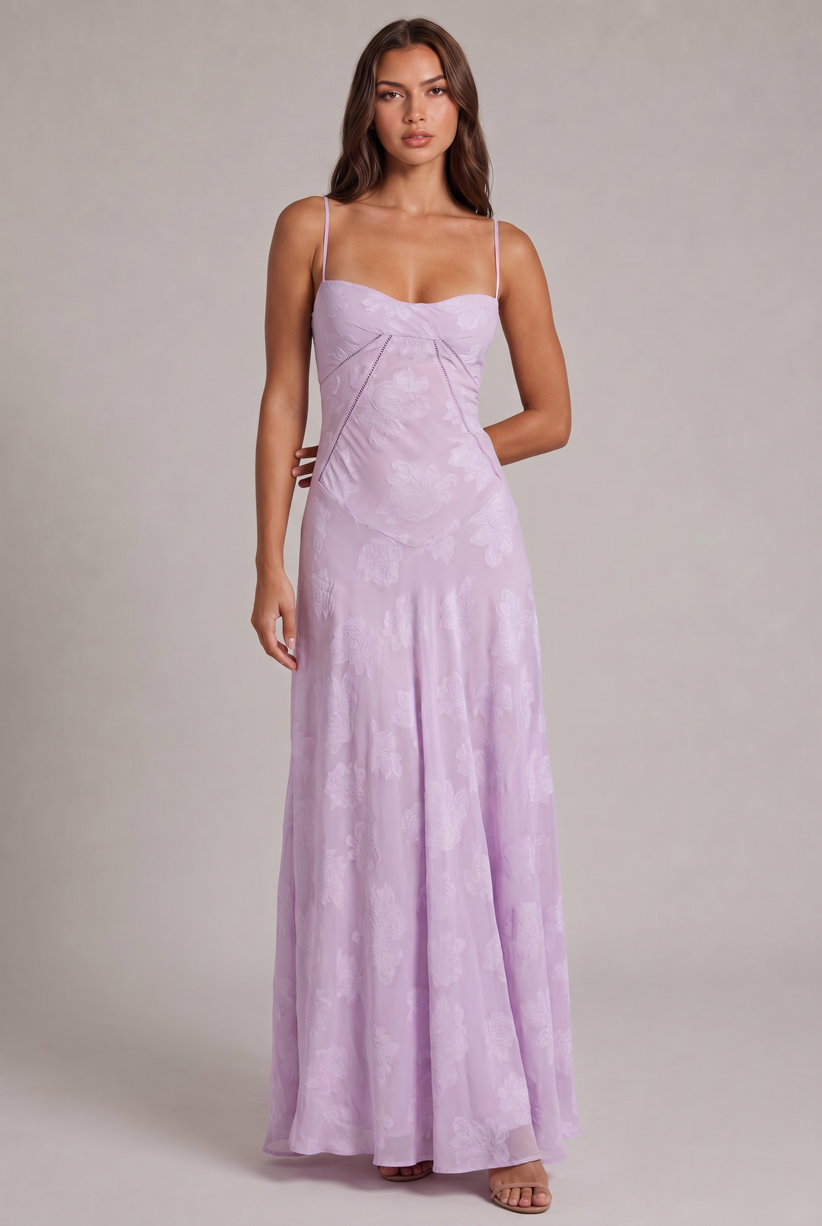 Bella Rosia Suknia Maxi
