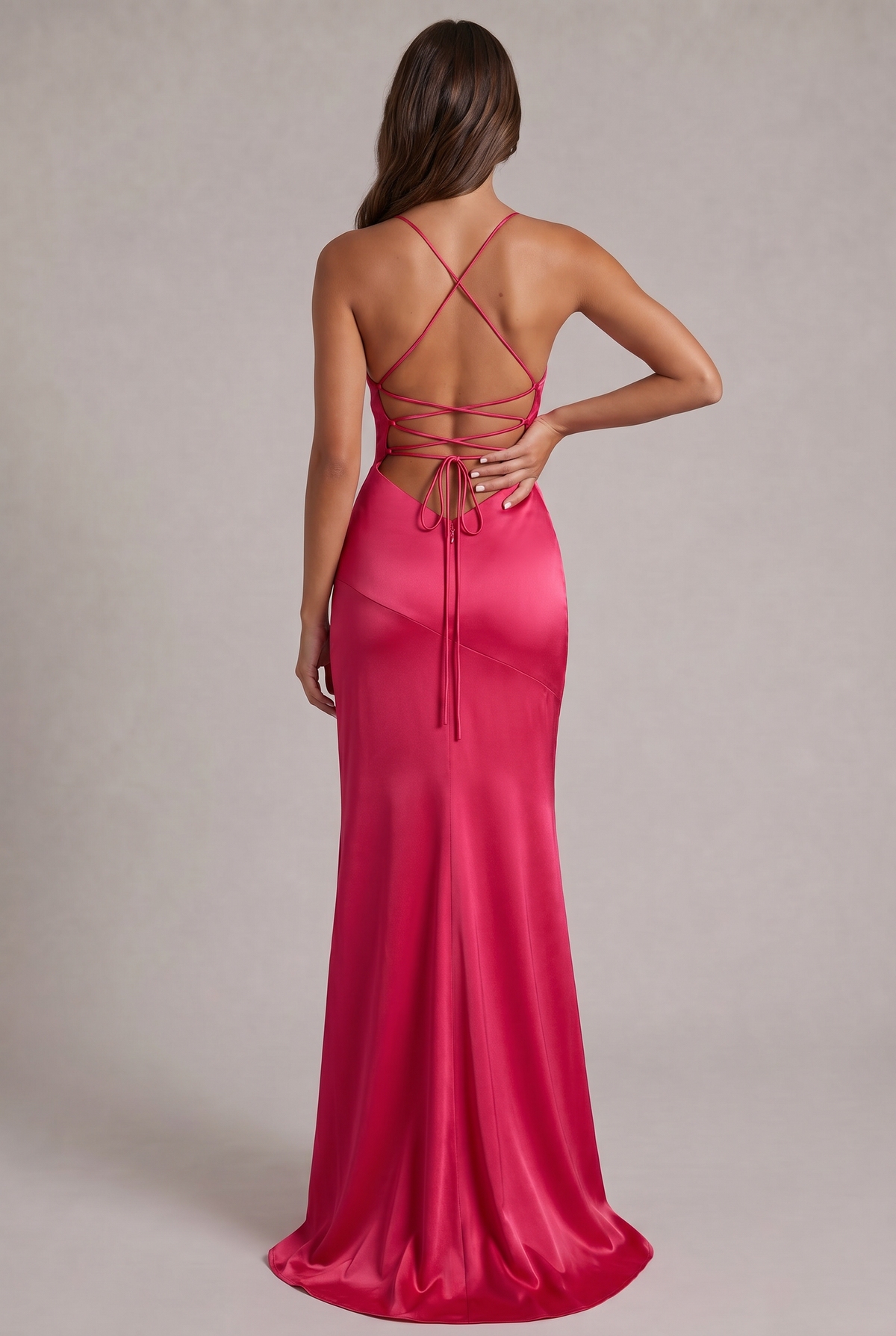 Sukienka Livia Satin Maxi