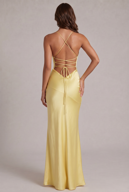 Sukienka Livia Satin Maxi