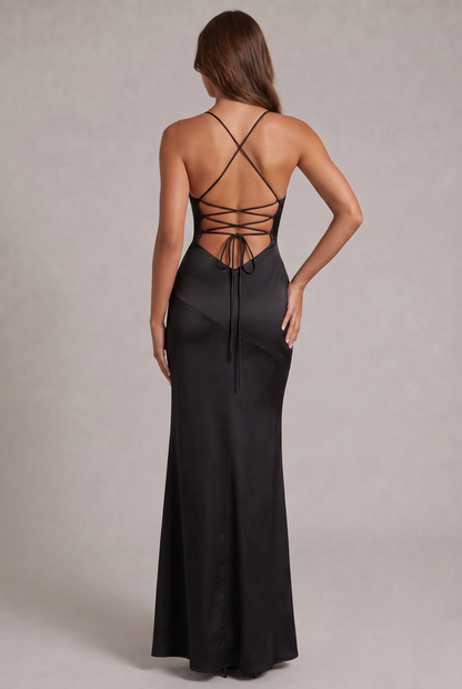 Sukienka Livia Satin Maxi